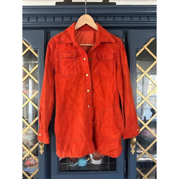 Vintage Fiery Leather Jacket - Picture 3 of 11